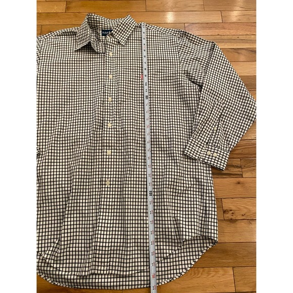 Ralph Lauren Mens Classic Fit Long Sleeve Checkered Button Down Shirt - Picture 4 of 6